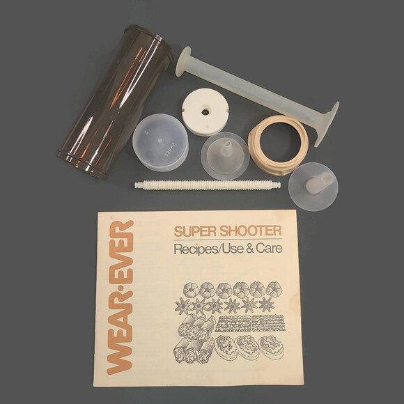 Wear-Ever Super Shooter 70123 Parts Barrel Screw Cap Tips Loader Instructions - Picture 1 of 10